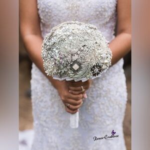 New Wedding Bouquet Pins Glamorous Brooch